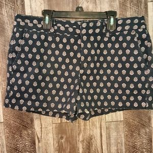 Khakis By Gap City 3" Shorts Navy Blue